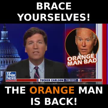 Liberals' worst fears came true! Our country is ruled by an orange man once again!