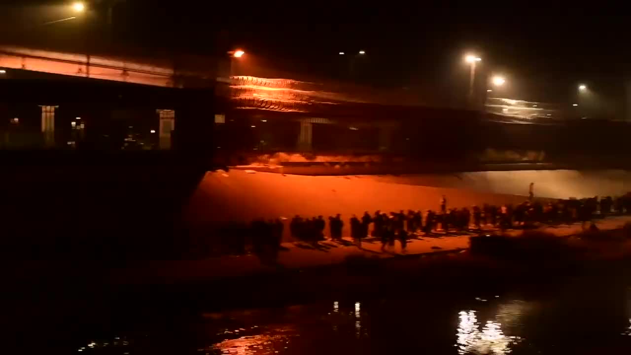 Large Migrant Caravan of over 1000 crossed illegally into the US near El Paso last night