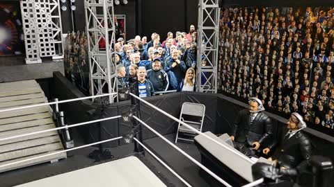 WWE arena created for Elite figures.