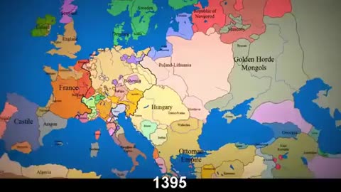 How the borders have changed over time