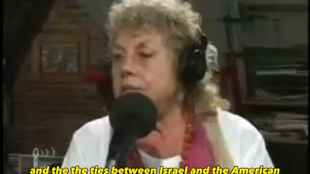 Former Israeli Minister Shulamit Aloni on Anti-Semitism : "It’s a Trick,We Always Use It".