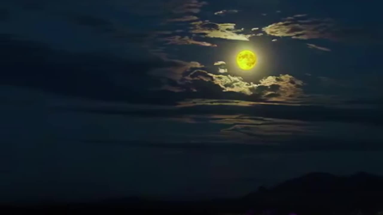 @nature #fyp #relax #scenery #moon #night