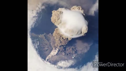 NASA | Sarychev Volcano Eruption from the International Space Station