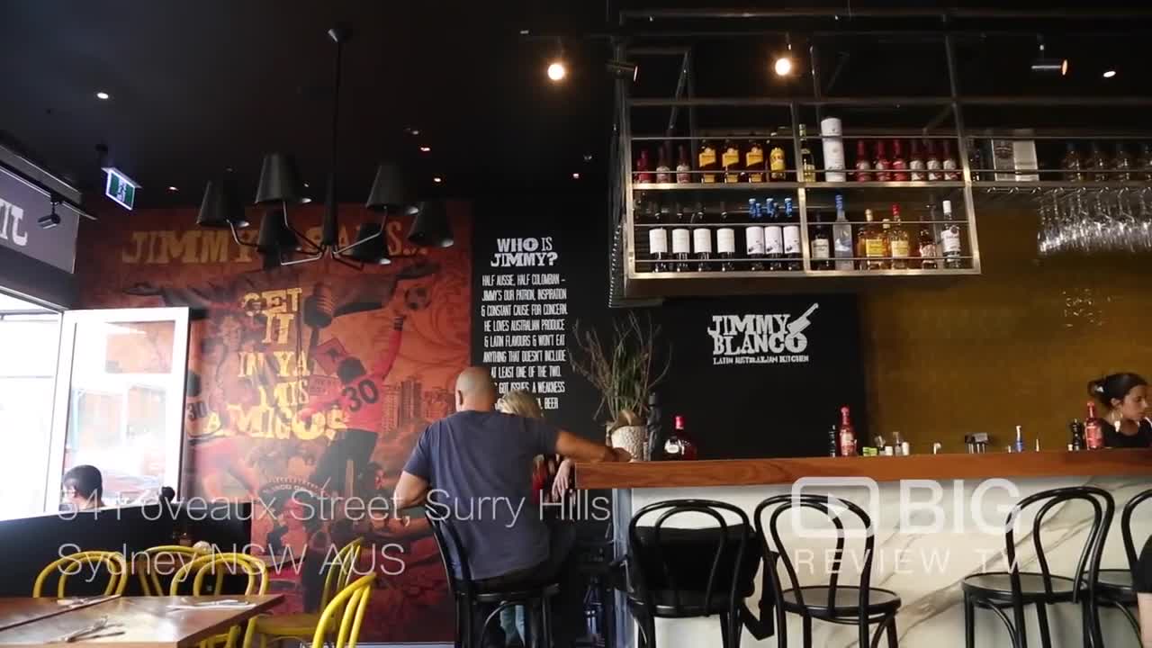 Jimmy Blanco Restaurant Sydney for Australian Food and Latin Food