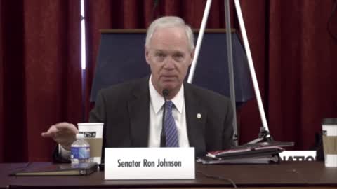 (1/25/22) Excerpts from Senator Johnson's Hearing on COVID Vaccines - MUST WATCH!!