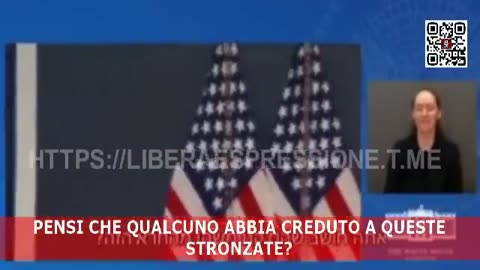 BIDEN DIMENTICA IL MICROFONO ACCESO