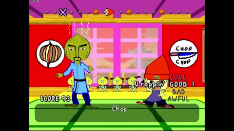 $ Bill Plays! PaRappa the Rapper · 1st attempt [ Pt. 4] U` rappin COOL!