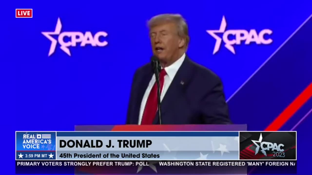 Trump Delivers A BREATHTAKING Speech At CPAC