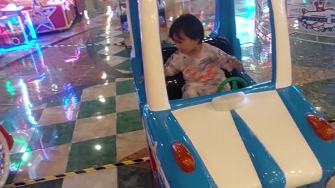 Playing at funworld Indonesia