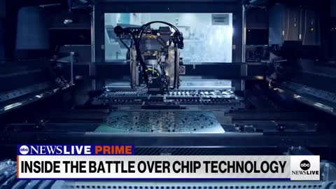 THE BATTLE OVER CHIP TECHNOLOGY IS A WAR WITHOUT SMOKE