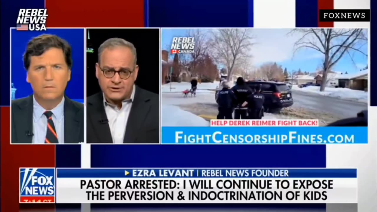 Tucker Carlson Tonight - Pastor arrested in Canada