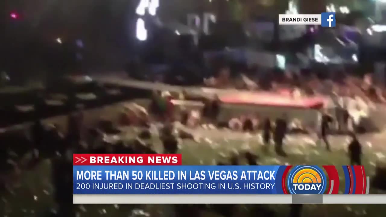 Las Vegas Shooting Witness ‘I Saw Guys Plugging Bullet Holes With Their Fingers’ - TODAY