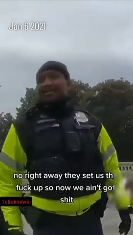 COP SAYS JAN6 2021 WAS A SET UP👮‍♀️THEY’VE BEEN TRICKED🎭🏛️🤹🏻‍♂️🐚💫