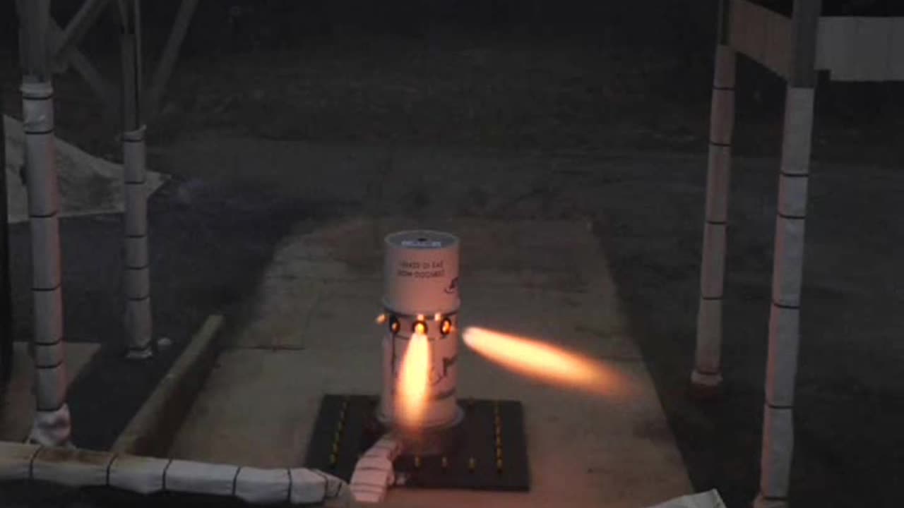 NASA Tests Orion Launch Abort System Attitude Control Motor - High Angle