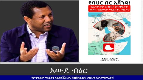 የባህር በር አጀንዳ!የኢትዮጵያ ሕዝብ፣የኩሻውያን ወይስ የጠ/ሚ አብይ? Mengizem media Lidetu Ayalew's Article