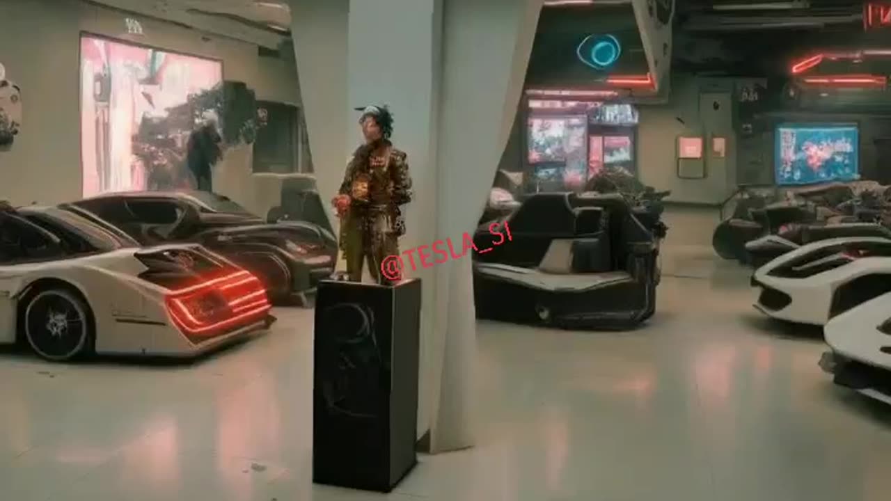 Interesting reconstruction of the Ferrari store
