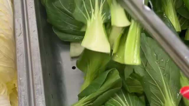 Rainy day meal 🥘🥬🥟