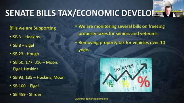 Freedom Principle MO Legislative Update January 25, 2023