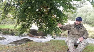 Vlog by a river in Dartmoor 29th Sep 2022