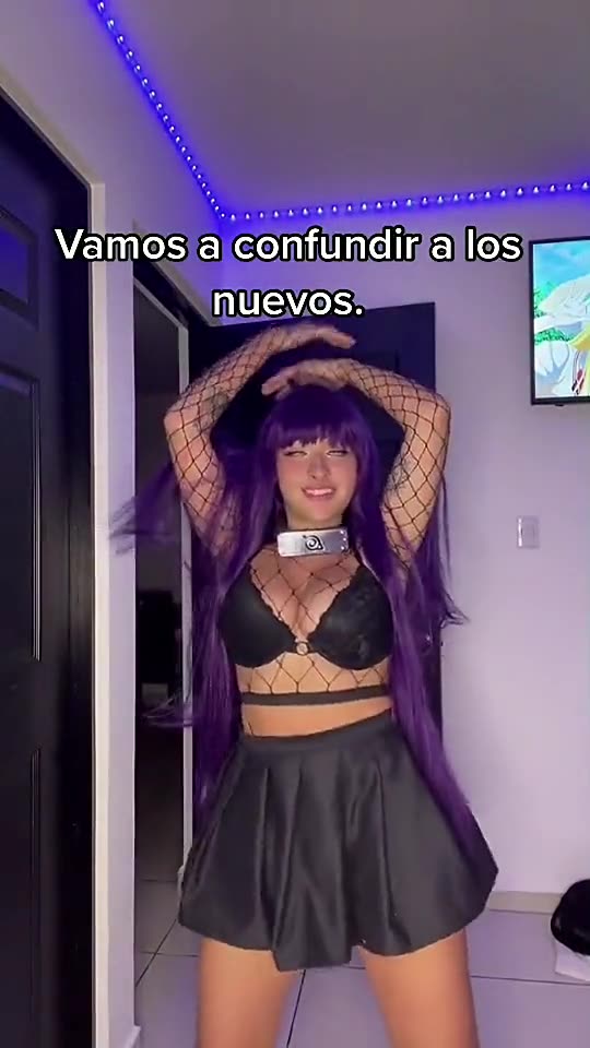 Cosplay hinata dance