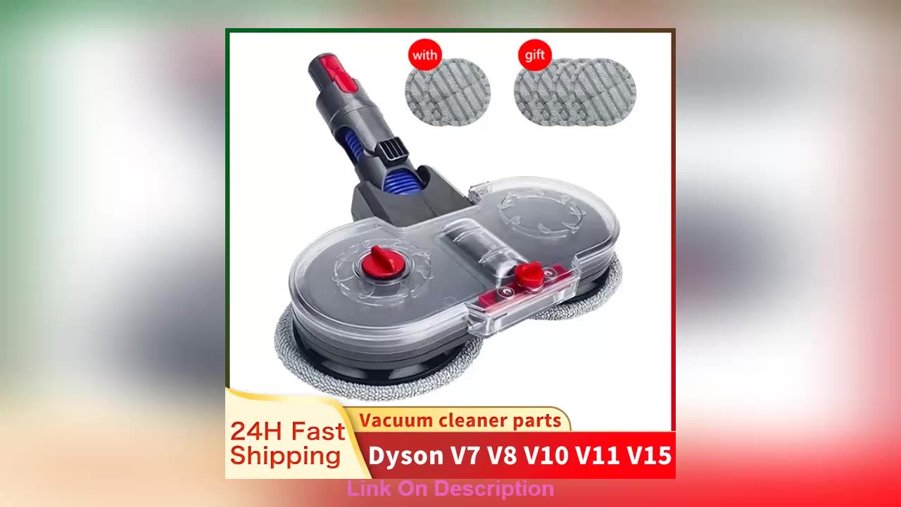 Top Electric Mop brush Head Attachment for Dyson V15 V11 V