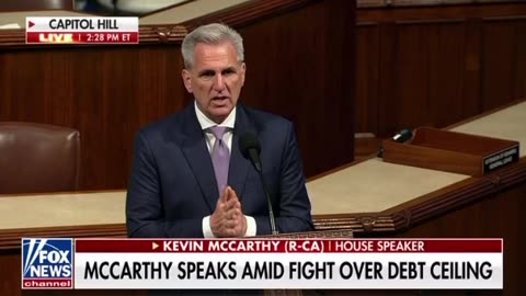 Speaker Kevin McCarthy: Debt Ceiling