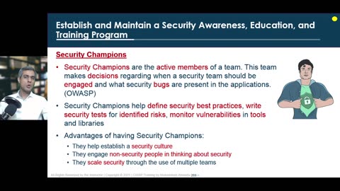 50 - Domain 1-113 Establish and Maintain a Security Awareness