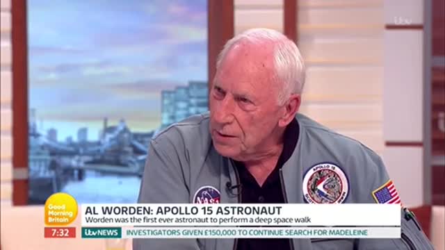 AL WORDEN SPEAKS ON UFO ALIENS EXTRATERRESTRIALS APOLLO 15 ASTRONAUT...ESAU IS A LAIRšPsalms 58;3-5