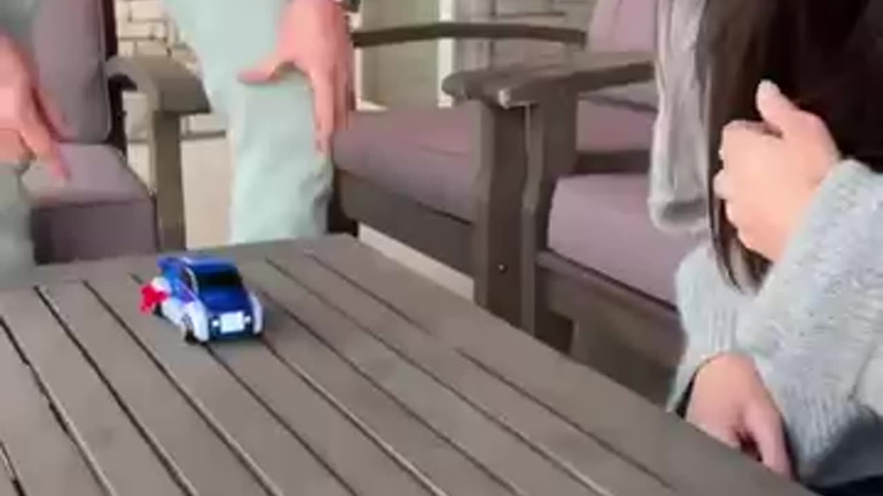 Transformer car becomes a dog! 🐶