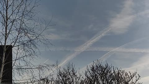 Christmas Time Climate Engineering Chemtrailing