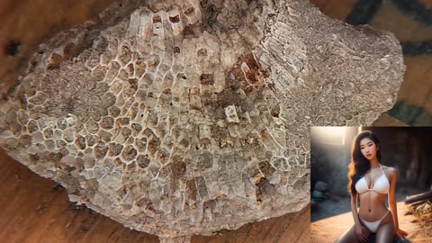 rocks and fossils from my yard deep underground