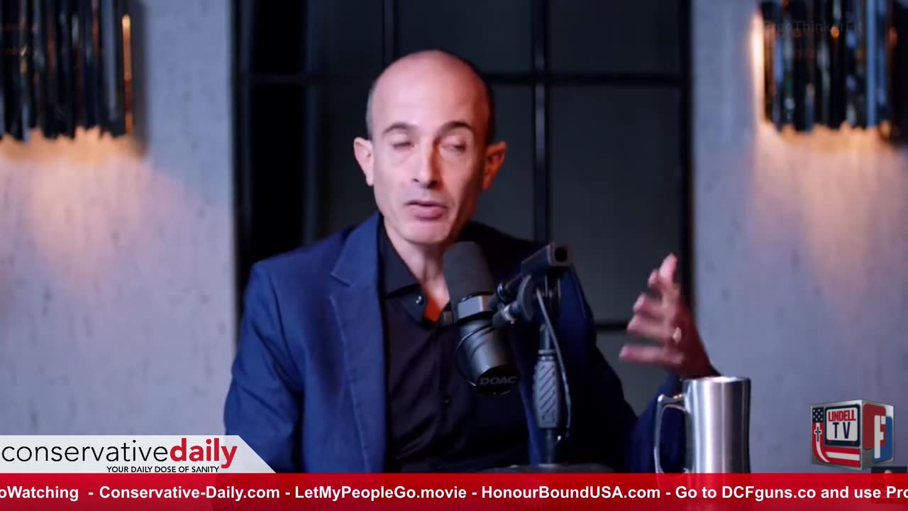 Harari Says Trump is Likely to Win - NWO's “utopia” w Joe