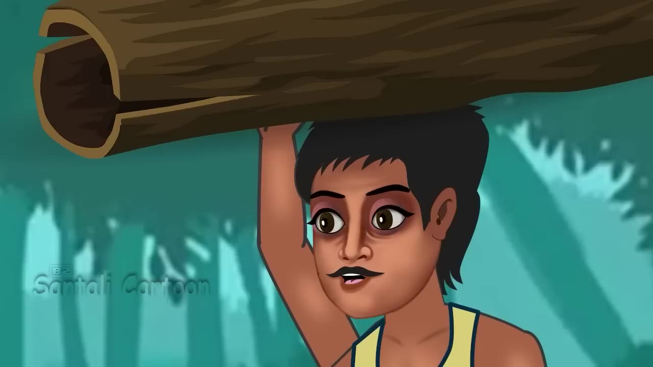 New santali cartoon video 2023