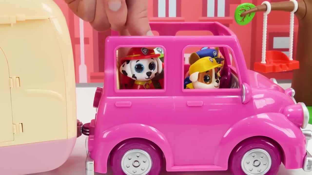 🔴Paw Patrol🔴 get a New House Toy Learning Video for Kids!