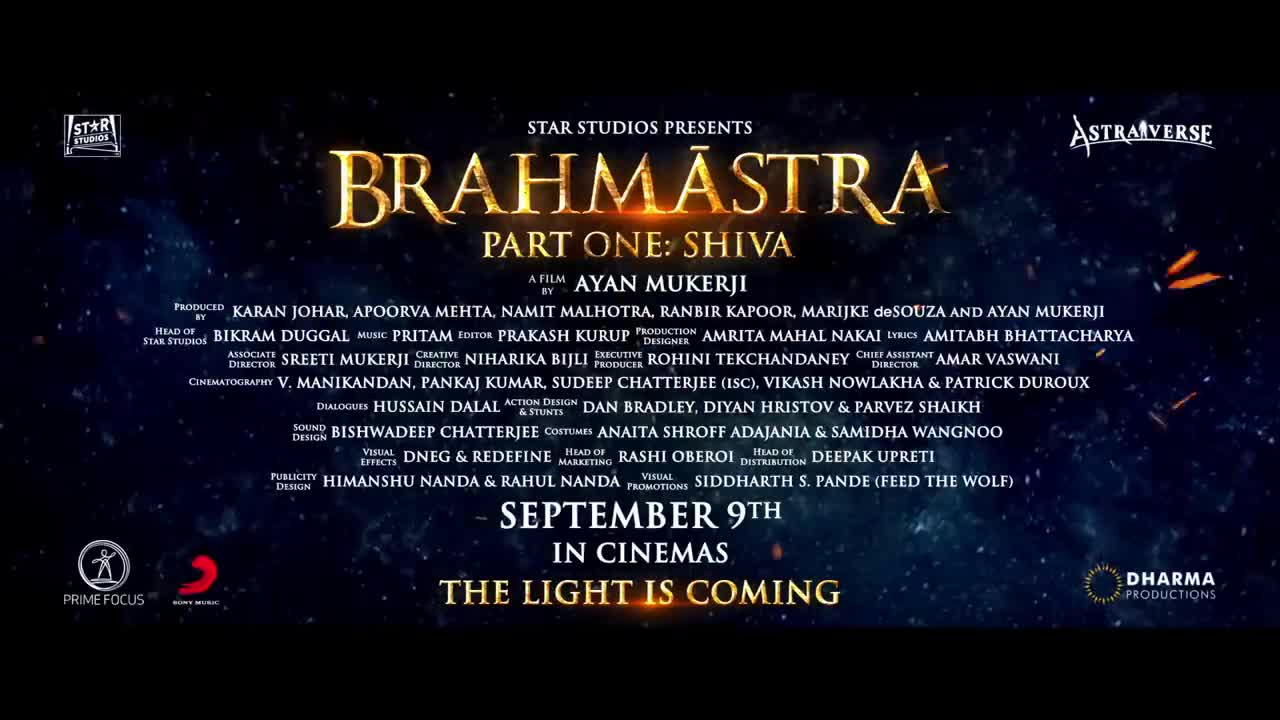 BRAHMASTRA OFFICIAL TRAILER