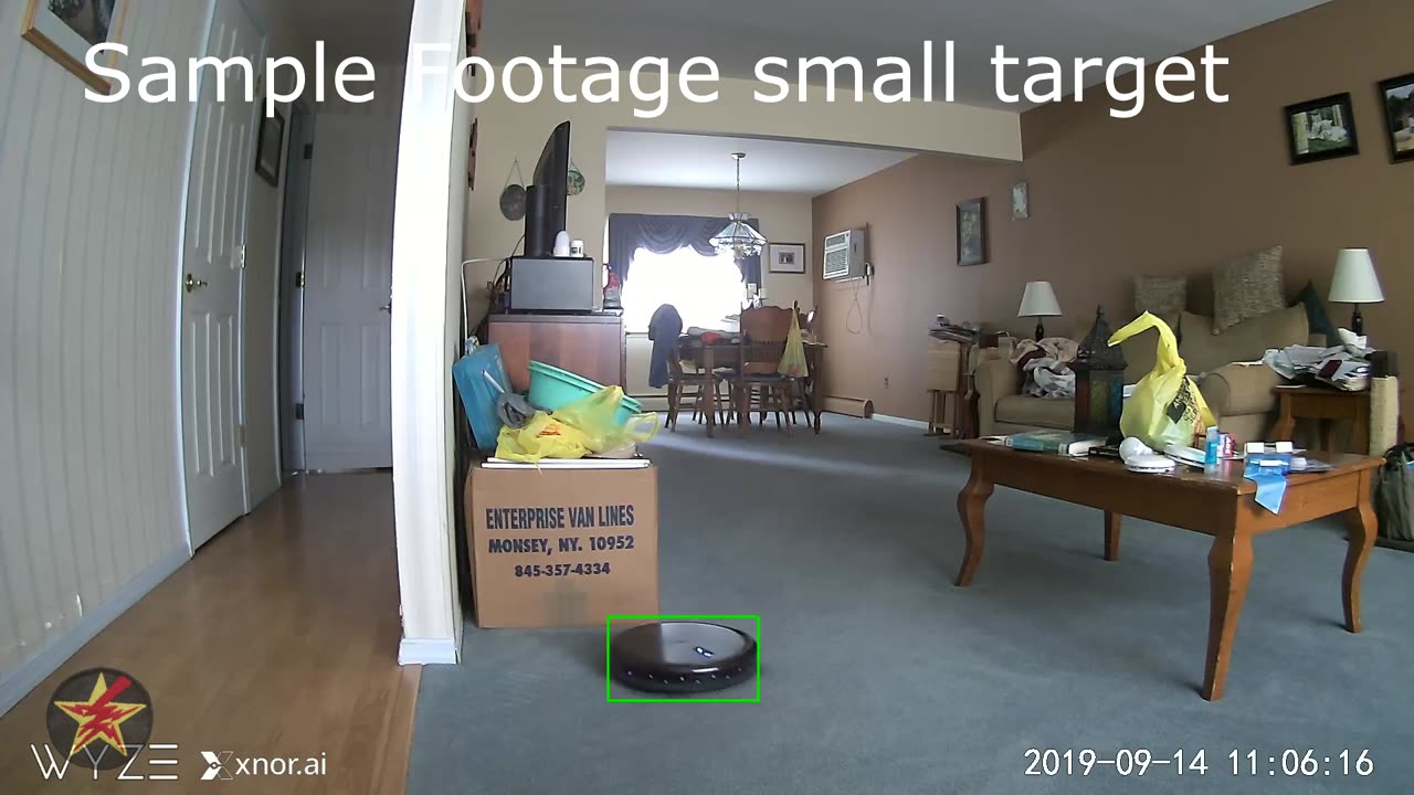 Wyze Cam Pan Sample Footage