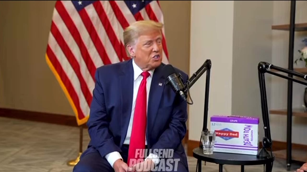 Trump tells Full Send Podcast that "success can bring us together."