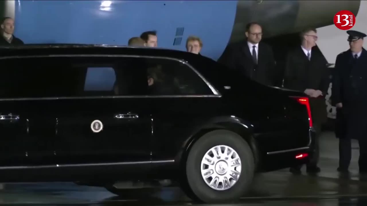 U.S. President Biden arrives in Polish capital Warsaw