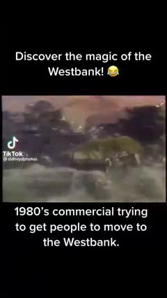 Discover the magic of the WestBank. Old commercial.