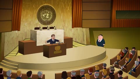 Family Guy - Peter as a UN Interpreter