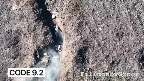Bombing Russian Trenches