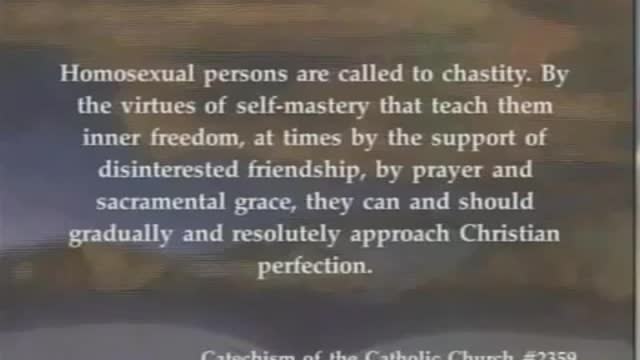 THE CATECHISM OF THE CATHOLIC CHURCH (50 pts) ~ Part 41