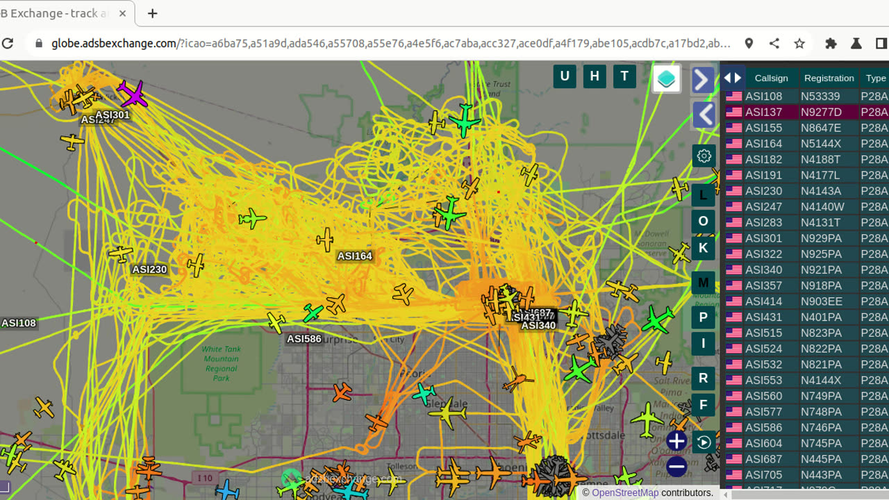 More AssholePac Aviation gang bangin - N979C N929PA N4140W N921PA - Jan 31st 2024