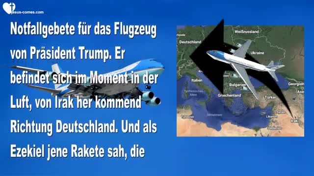 Vision von Ezekiel ... Air Force One in Gefahr & Noch 1 Minute Barmherzigkeit ❤️ Bitte betet weiter