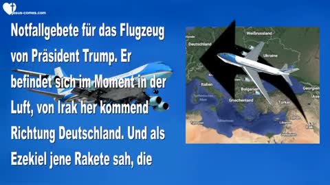 Vision von Ezekiel ... Air Force One in Gefahr & Noch 1 Minute Barmherzigkeit ❤️ Bitte betet weiter