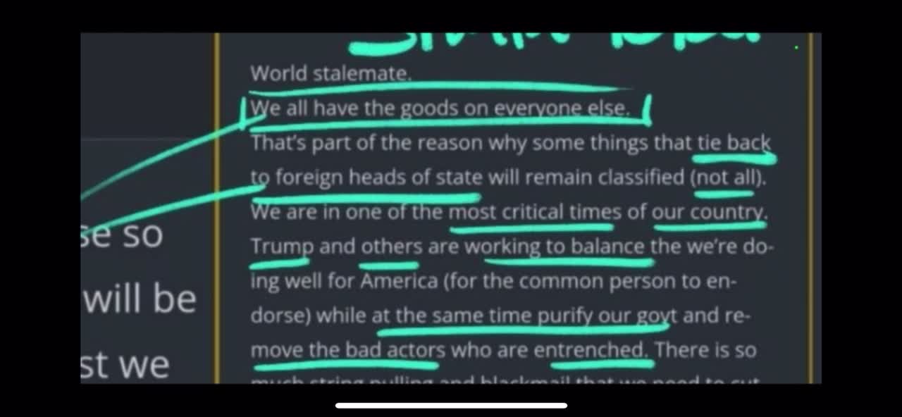 Grasshopper reveals all the Things that are Happening with DJT and Truth