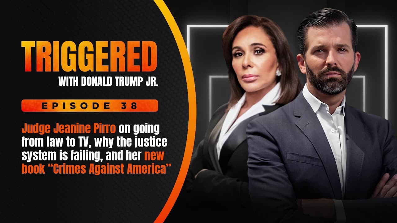 The Left's Takedown of our Republic: Judge Jeanine Pirro on Her Book "Crimes Against America" | TRIGGERED Ep. 38