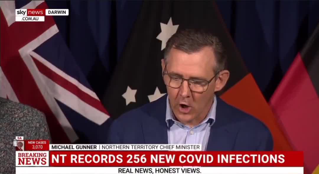 Australia's Northern Territory has imposed a China-like lockdown of all unvaccinated citizens