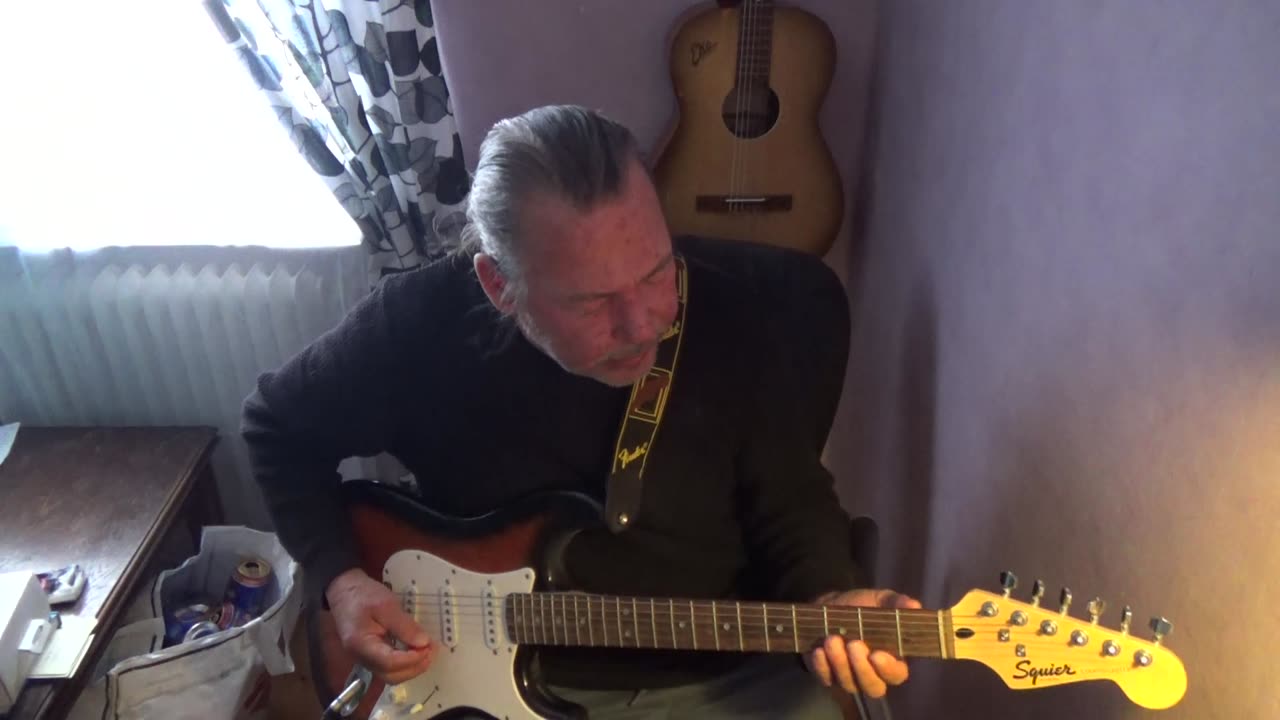 Lite gitarr helt amatörmässigt