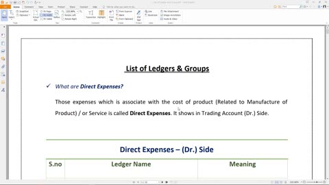 What is Direct Expenses - Learn Accounting Basic to advance - Tally Course Step-1